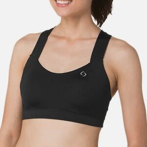 Brooks Uplift Crossback sports bra black size large L